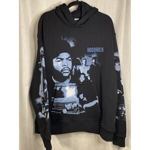 NWT Hoodrich Boyz N The Hood Hustle Hoodie - Men’s Size XL / Black